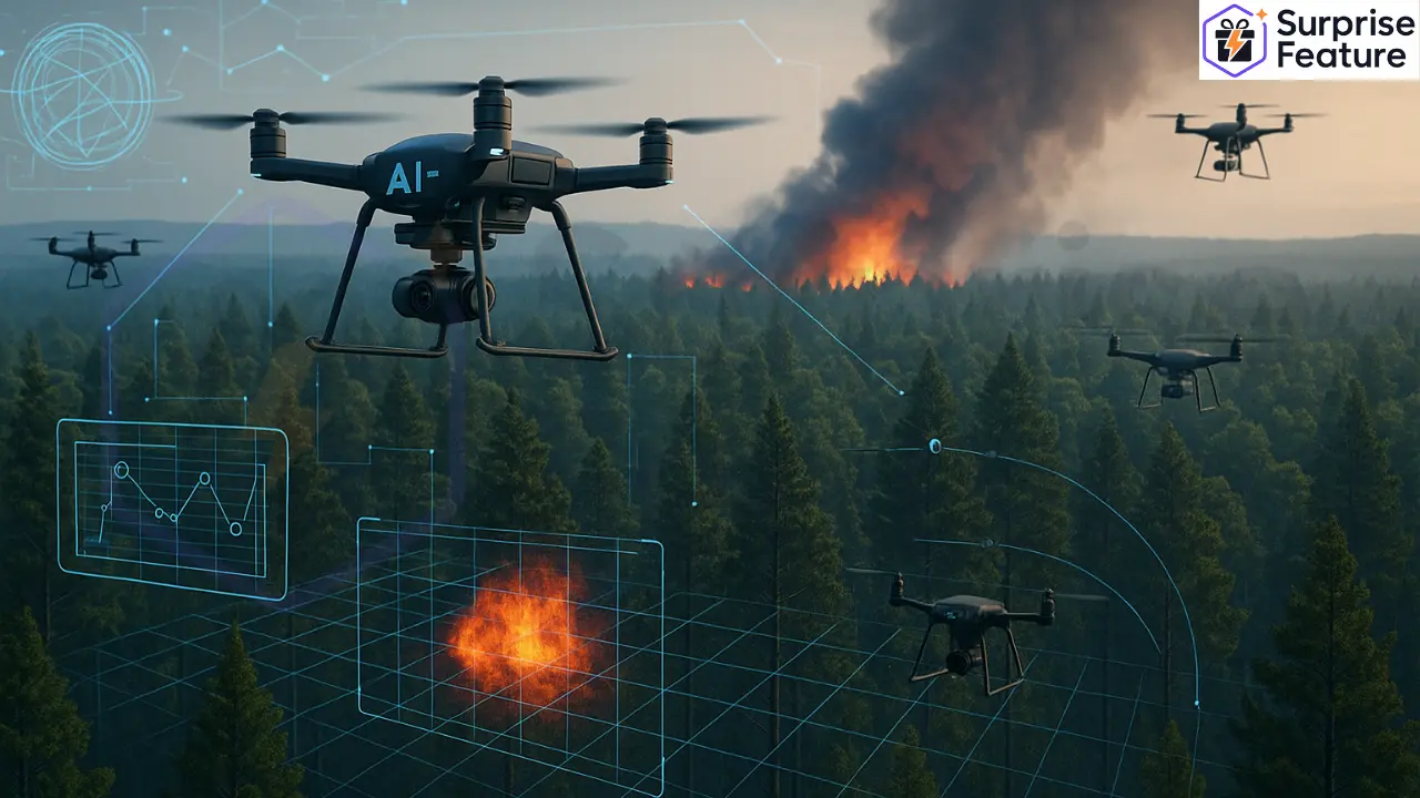 How AI-Enabled Drone Swarms Are Revolutionizing Wildfire Prevention in 2025